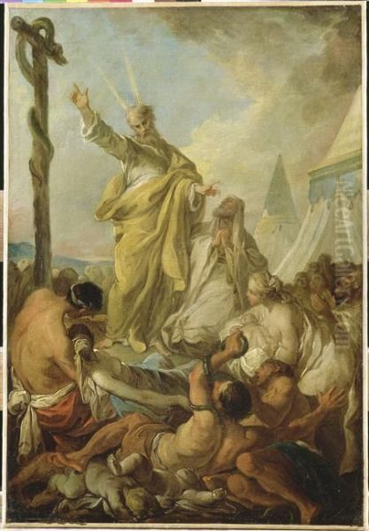 Moses and the bronze serpent - view 1