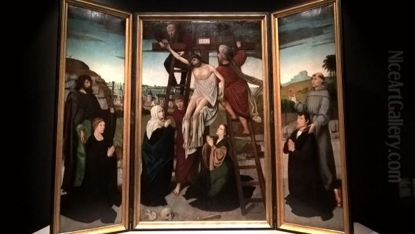 Triptych of the Descent of the Cross - view 1