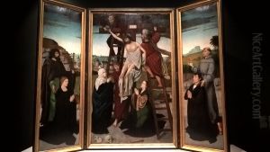 Triptych of the Descent of the Cross by Gerard David
