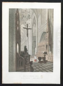 De kathedraal van Antwerpen, van binnen
