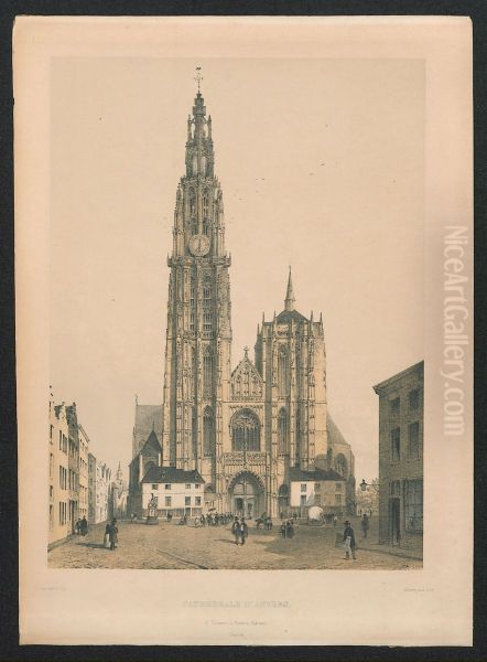 De kathedraal van Antwerpen - view 1