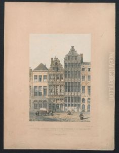 Oude gildehuizen op de Grote Markt, Antwerpen