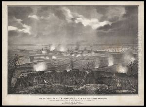 Het beleg van de Citadel van Antwerpen door Franse troepen op 23 december 1832 Het beleg van de Citadel van Antwerpen door Franse troepen op 23 december 1832