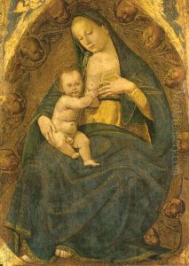 madonna del latte in gloria madonna del latte in gloria