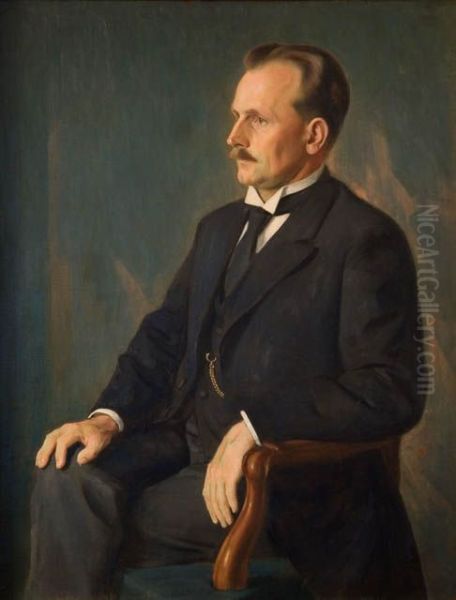 ,,Professor Peeter Pollu portree" - view 1