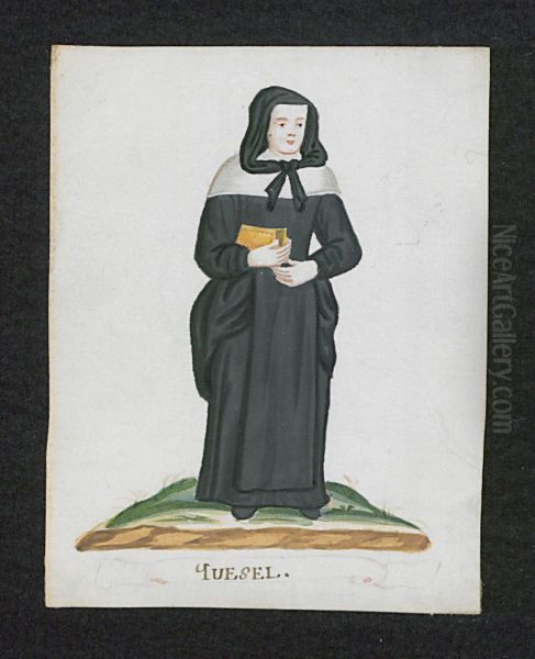 A devout woman or virgin - view 1