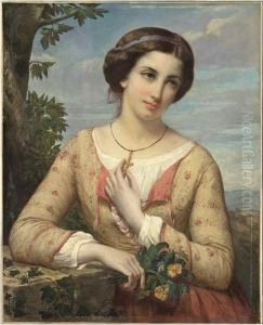 Jeune Fille A La Croix Jeune Fille A La Croix