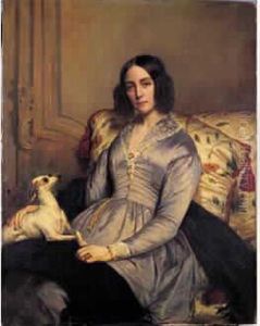  Portrait De Madame De B...  by Auguste Charpentier