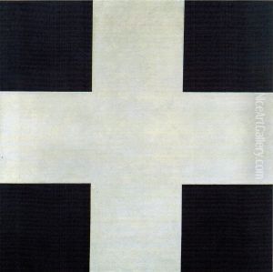 Suprematist Cross by Ilya Chashnik