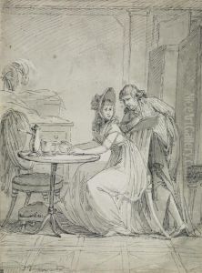 Le Chocolat Chaud by Jean Baptiste (or Joseph) Charpentier