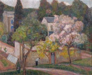 Le Printemps A Murol by Victor Charreton