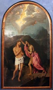 Baptism of Christ by Giovanni Battista Moroni