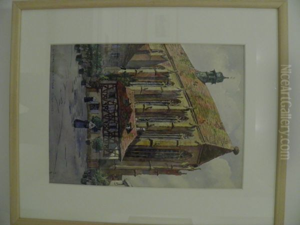 Hansi - Colmar, cour de l'hopital - view 1