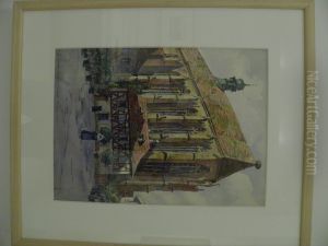 Hansi - Colmar, cour de l'hopital Hansi - Colmar, cour de l'hopital