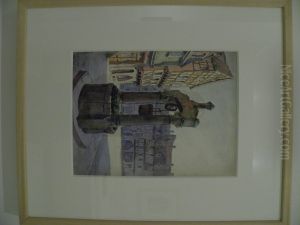 Hansi - Colmar, puits de la place des Dominicains Hansi - Colmar, puits de la place des Dominicains