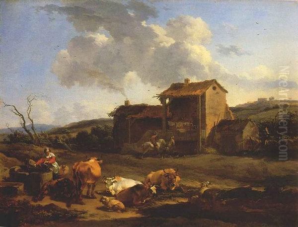 Landscape with Farm - view 1