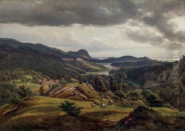 View of Lysekloster near Bergen - view 1