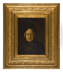 Portrait of the Artist's Mother by Eugene Wolters