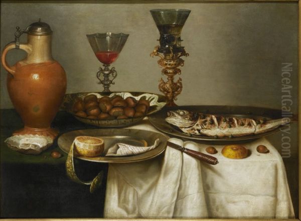 Stilleven met visontbijt - view 1