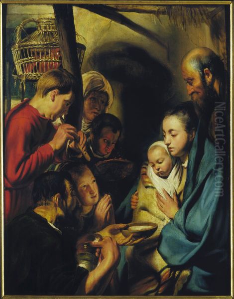 Adoration of the Shepherds - view 1