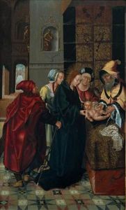 Circumcision of the Polyptych of the Main Chapel of the Cathedral of Viseu by Grao Vasco