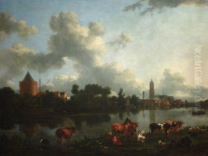 Landscape with Castle Kronenburg Landscape with Castle Kronenburg