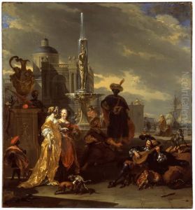 Elegant company in a mediterranean harbour