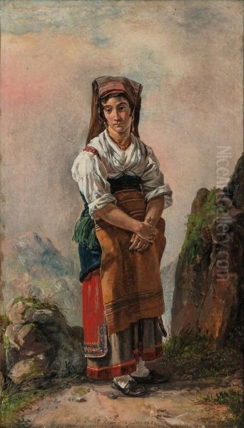 Italian Peasant Woman - view 1
