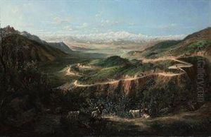 The Road From Valparaiso To Santiago