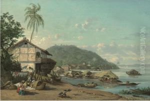 Puerto De Guayaquil by Ernest Charton