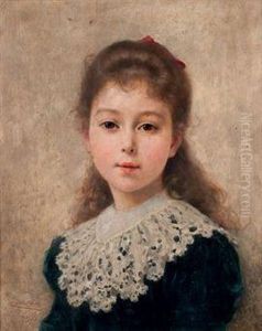 Portrait De Jeune Fille En Buste