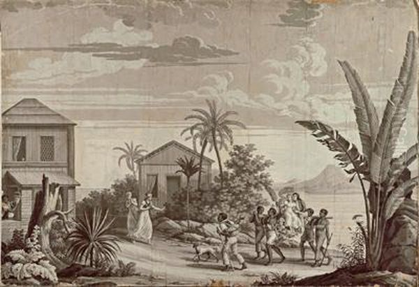 Gli Amanti Paul E Virginie Sull""""isola Di Mauritius - view 1