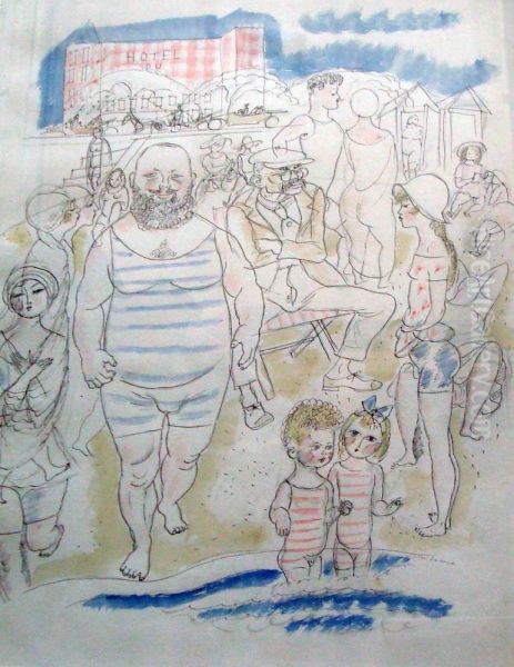 Au Bain by Chas-Laborde