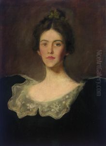 Portrait Of A Young Woman by Adelaide Cole Chase