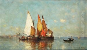 Venetian Lagoon by Harry Chase