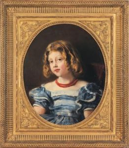 Portrait D'anne Marcotte De Quivieres by Theodore Chasseriau