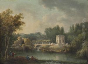 Le Rocher Et Le Belvedere A Versailles