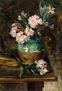 Blumen In Vase by Paul Maurice Gustave Chatry