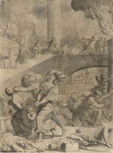 The Fall Of Rome by Francois Chauveau