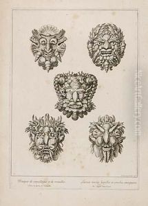 Masques De Coquillages Et De Rocailles by Francois Chauveau