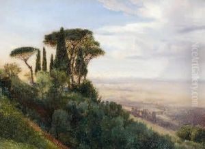 Vue De La Ruffinella by Pierre-Athanase Chauvin