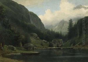 Maderanertal In Der Schweiz. by Alfred Chavannes