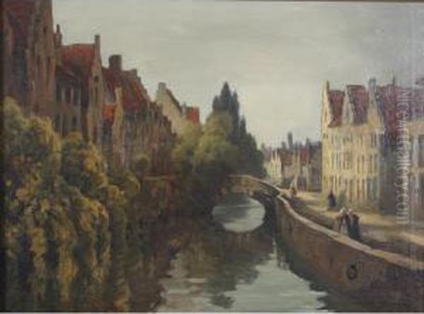 Canal Scene, Amsterdam - view 1