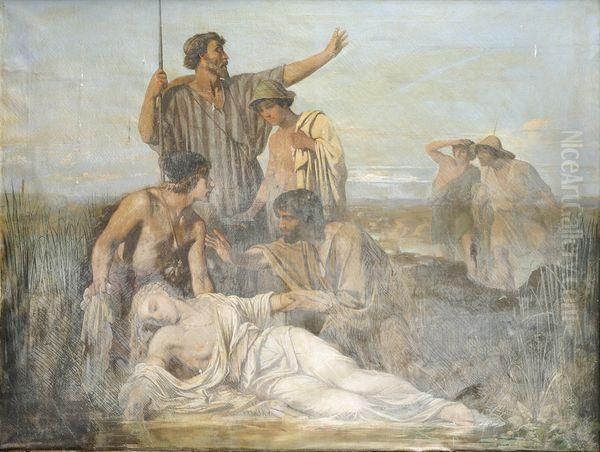Zenobie Decouverte Par Les Bergers Sur Les Bords De L'araxe - view 1