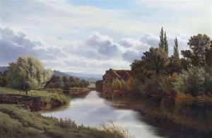 'fladbury Mill by Henry Cheadle