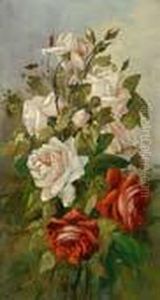 Flores by Felipe Checa Y Delicado