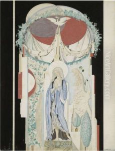 Design For A Religious Panel by Sergei Vasil'evich Chekhonin