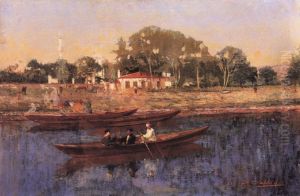 Boats in Bosphorus