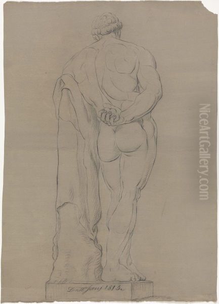 Hercules Farnese, sett bakfra - view 1