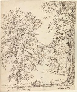 Fra Metteskov by Johan Wilhelm Ludwig Dahl